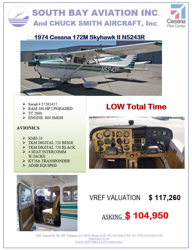 Aircraft Sales » T-38 For Sale » Van Nuys » KVNY Thornton Aviation